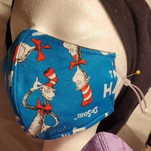Cat in the Hat Fabric Masks